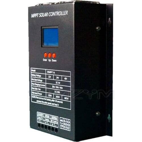 MPPT solar monitoring controller FSCM12V/24V/48v 20A/30A/40A 120w/ 240w /480w Multiple protection functions