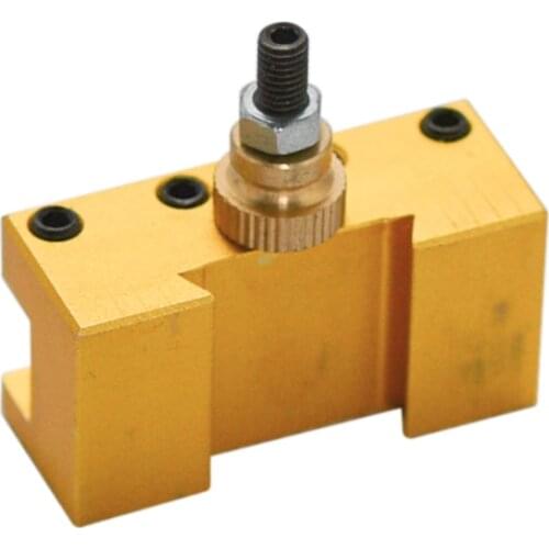 1/4-3/8 Inch 20x25x50mm Lathe Quick Change Tool Post Turning Facing Holder Milling Cut Tool Holder For CCMT TCMT Nilling Insert