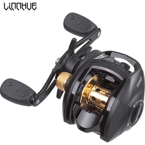 LINNHUE Ultralight Baitcasting Reel High Speed 8.1:1 8KG Max Drag Bait Casting Reel Magnetic Brake Fishing Reels Coil 2020