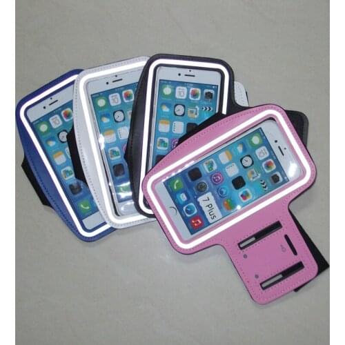 Universal Gym Running Armbands Bag For Apple iPhone 6 7Plus 7 8 Plus Arm Band Case 5.5 Inch Phone 100PCS/Lot