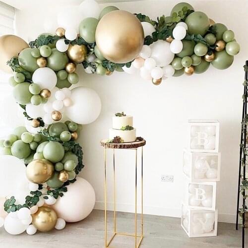 Green Balloon Garland Arch Kit Jungle Party Safari Theme Party 1st Birhday Party Decoration Kids Wedding Baby shower Boy Girl