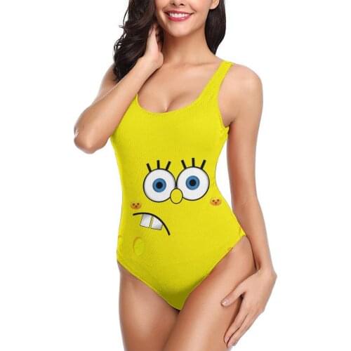 Women 2021 Exotic Bikinis Sponge7 Women Swimsuit One-Piece womens top Kawaii Anime Women bathing suit