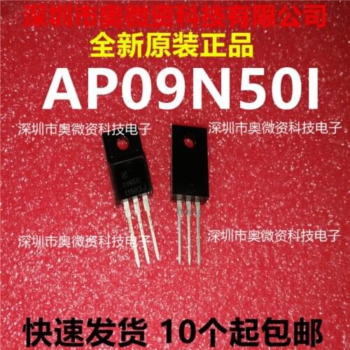 100% Original In Stock New APEC AP09N50I 09N50I TO-220F