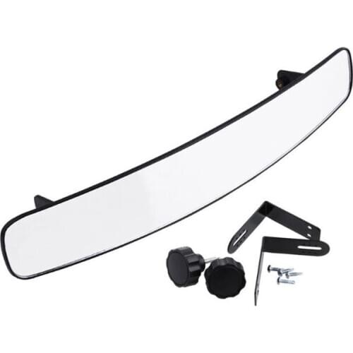 16.5inch Rear View Convex Golf Cart Mirror Fit for Ez Go Club Car 180 Degrees Wide Angle Panoramic