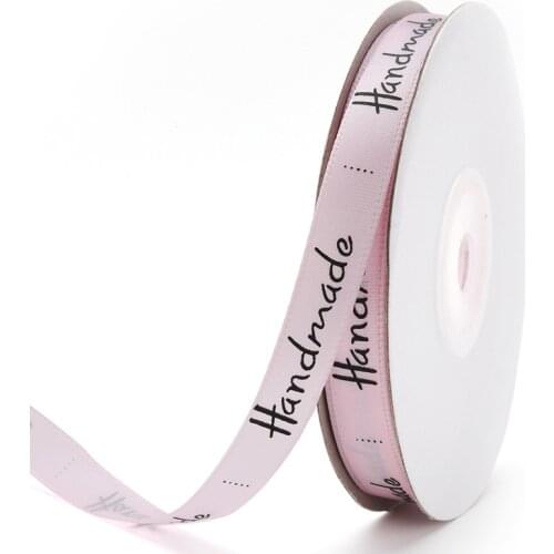 25Yards Handmade Ribbon Wrapping Silk Satin Ribbon Birthday Wedding Party Gift Box Candy Dragee Packaging Bonbonniere Ribbon