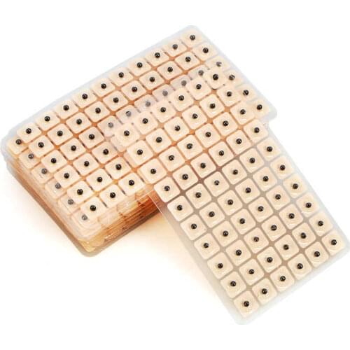 600 Pcs/Bag Ear Massage Sticker Relaxation Therapy Needle Patch Auricular Auriculotherapy Vaccaria Ear Massage Care Sticker