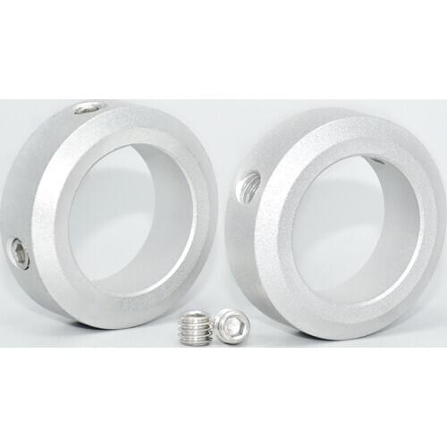 Aluminum alloy mask machine fixing ring, stop screw type limit shaft