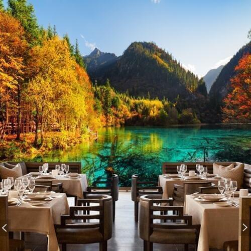 Large modern photo murals,Colorful woods,natural scenery wallpaper for the living room sofa dining room wall papel de parede PVC