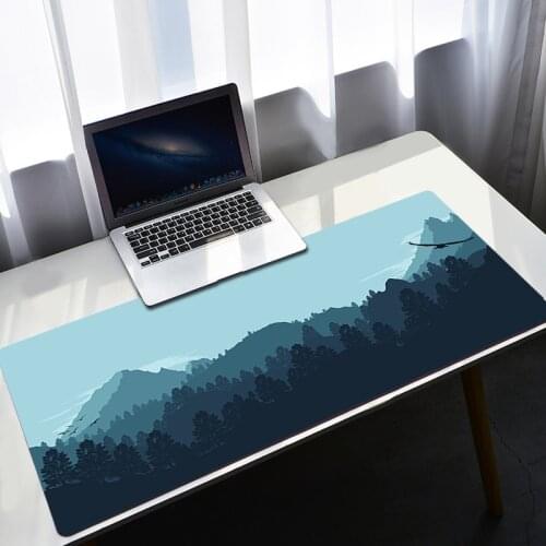 Deep Forest Firewatch Big Mouse Pad Gamer Gaming Mouse Mats Laptop Mat Deskmat Protector Pc Complete Xxl Mousepad Cute Desk Mat