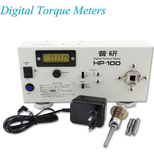 Digital Torque Tester Electric Batch Wrench Cap Light Bulb Motor Torque Meter HP-100