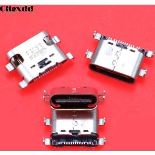 Cltgxdd 1PCS Mini Jack Socket Charging Port Dock Plug Repair Type C Micro USB Connector for ZTE C2016 W2016 ZMAX Pro Z981