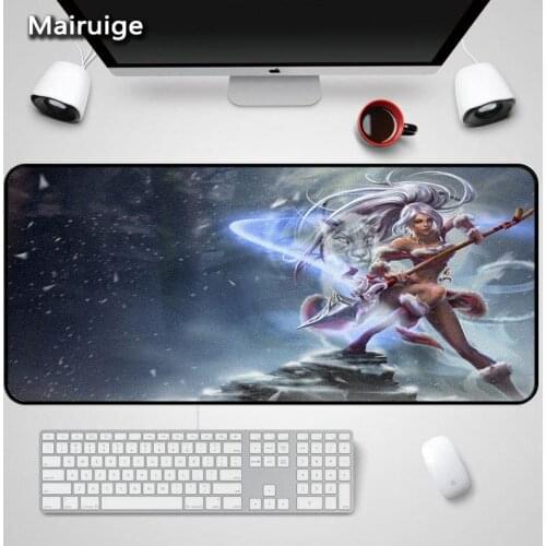 Mairuige Big Size400X900X2mm Gaming Mouse Pad League of Legends Mouse PadMouse Mats Notebook Mousepad for Computer Locking Edge