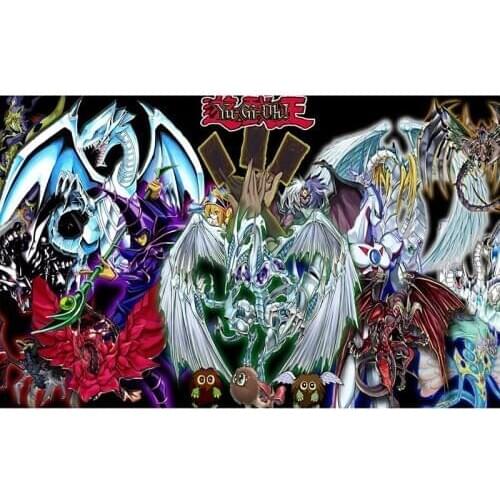 Yugioh Decks TCG Acessories Playmat Mouse Pad Adult Gaming Duel Disk