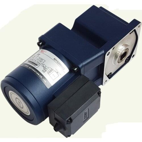 JSCC Electromagnetic Brake Motor 80YS25GV22-80GK25RC Right Angle Hollow AC Gear Motor