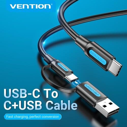 Vention USB C to USB Type C for Samsung S20 S9 Plus PD 60W for MacBook iPad Pro Quick Charge 4.0 3.0 Fast Charge USB-C Data Cord
