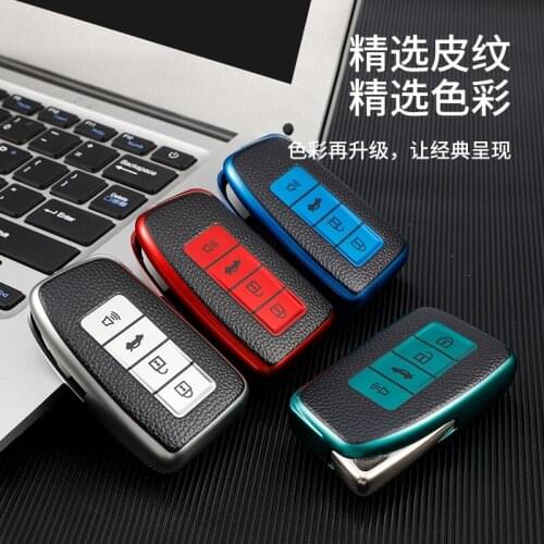 Soft Tpu Car Style Key Cover Case For Lexus Nx Gs Rx Es Gx Lx Rc 200 250 350 Ls 450h 300h Auto Key Chain Accessorise Shell