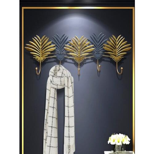 Wrought Iron Wall Hook Fitting Room Coat Hook Porch Into The Door Coat Hanger Wall Nordic Style Creative Key Holder Wall Hangers