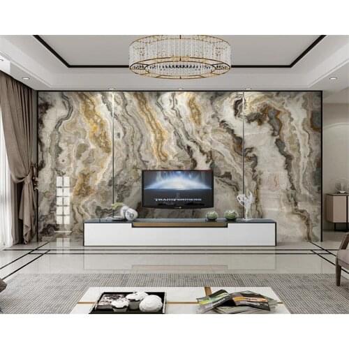 Beibehang Customized landscape abstract marble TV background modern new fashion wallpaper wall papers home decor