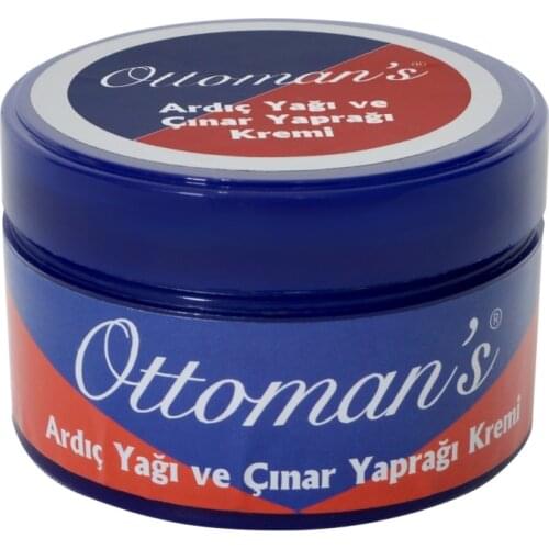 Ottoman Juniper Oil and Sycamore Leaf Cream, Nourishes the Skin, Moisturizes Deeply, 100 ml