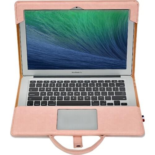 Portable Case For Xiaomi Mi Pro 15.6 Air 13.3 12.5 Redmi book 16.1 13 PU Leather Laptop Cover For Redmibook 14 II Mi Ruby 15.6"