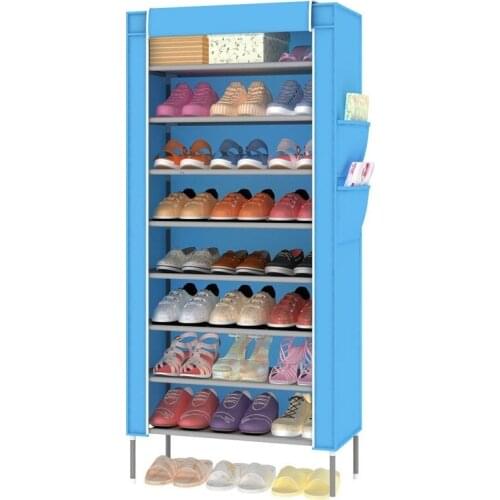 European American European-style Multi-functional Simple Shoe Cabinet Household Assembly Multi Layer Multi Functional Rack