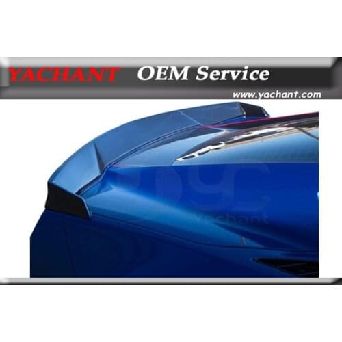 Car-Styling FRP Fiber Glass Rear Spoiler Fit For 2014-2015 Corvette C7 RK-Sports Style Rear Trunk Spoiler Wing