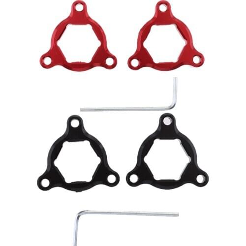 Front Suspension Fork Preload Adjusters for Honda CRF1000L 2016-2018 Black/Red