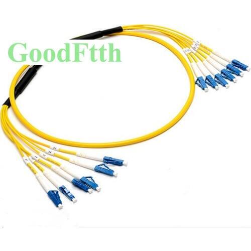 Fiber Patch Cord Jumper LC-LC UPC SM Trunk 6 Cores Breakout 2mm GoodFtth 20-50m