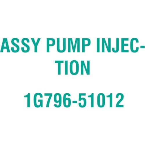 For Kubota 1G796-51012 ASSY PUMP INJECTION