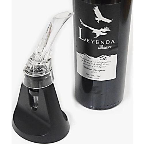 1PC New Style Acrylic Aerating Wine Pourer Decanter Red Wine Bottle New Portable Wine Aerator Pourer Wine Accessories LJ 003