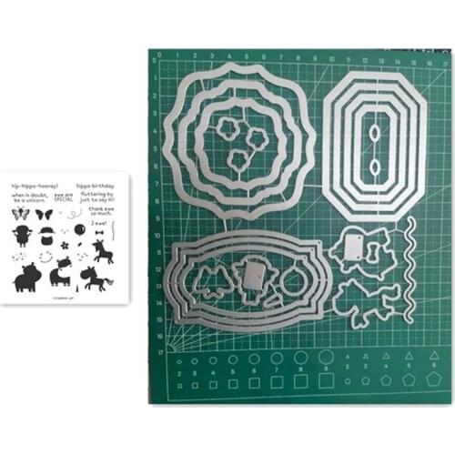 2021 Metal Cutting Dies And Stamp Stencil For DIY Scrapbooking Decorative Embossing Paper Card Cow Dies Cutting New 2021