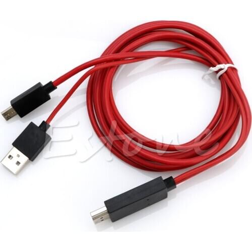 2M Micro USB MHL To HDMI Cable HD 1080P For Samsung Galaxy Note 3 S4 S5
