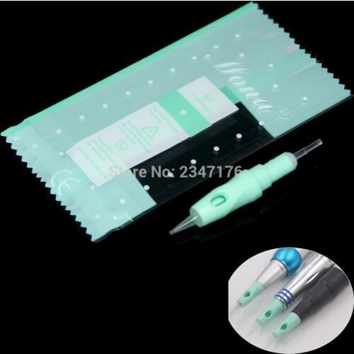 50pcs micro needles permanent makeup machine needle for Device liberty /CHARMANT Digital machine tattoo needles 1/3/5RL/5F/7F