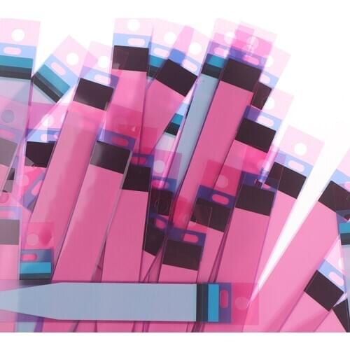 50pcs Universal Battery Adhesive Sticker For Easy To Pull Trackless Tape Strip