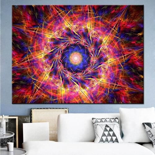 5D DIY Diamond Painting abstract Diamond Embroidery Full Drill Square Room Home Decor Picture Mosaic Color rotation pattern