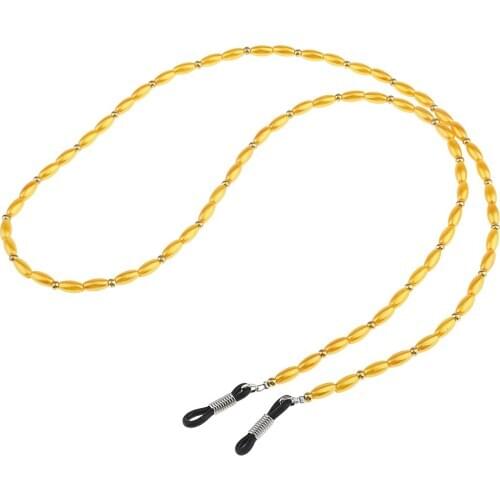 6pcs Eyeglass Chain Sunglass Holder Strap Neck Cord Lanyard Necklace Beaded