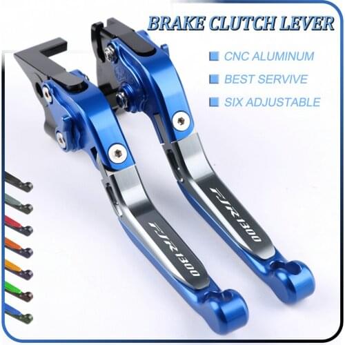 Motorcycle CNC Aluminum Brake Clutch Lever Adjustable Folding Extendable For YAMAHA FJR 1300 FJR1300 2004-2017