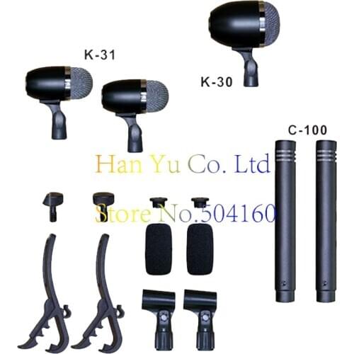 Drum Music Microphone DM-5C Percussion Instrument Microphone Pickup