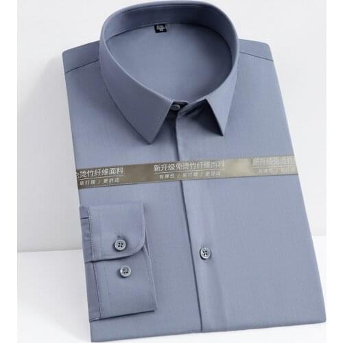 BOLEEBIRD Men's Dress Shirts
