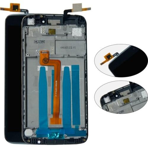 For Alcatel One Touch Idol 3 5.5 6045 OT-6045 6045K 6045Y LCD Screen Digitizer Assembly with Frame Free Tools