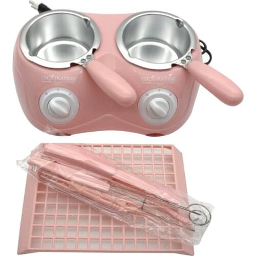 Double Furnace Chocolate Melting Furnace Heating Melting Pot Temperature Heating Melting Machine Dissolving Melting Pot