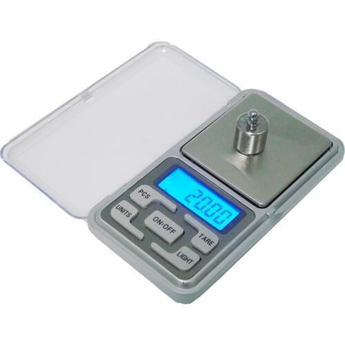 0.01g Mini Pocket Digital Scales Jewelry Scales LCD Display High Precision Electronic Measuring Weight Tools Kitchen Scales