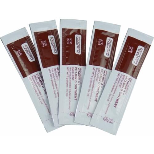 5pcs Permanent Makeup Tattoo Recover Creams Vitamin AD Ointment Top Cream Tattoos Aftercare Supplies Repair Gel