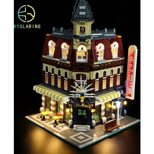 Kyglaring Led Lighting Set DIY Toys For CREATOR EXPERT 10182 Cafe Corner Building Blocks(Not Included Building Blocks)
