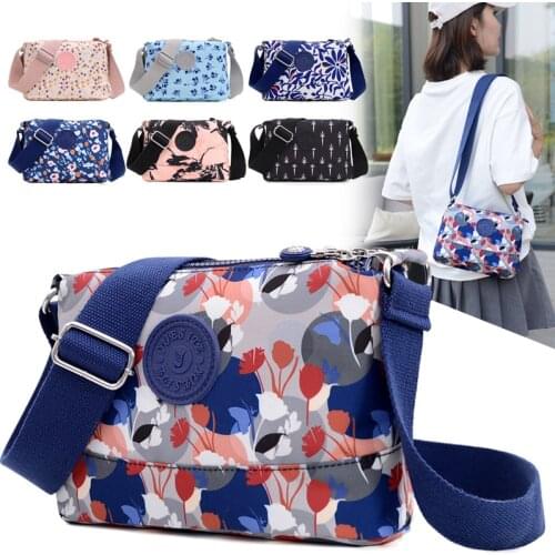 New Fashion Messenger Bag Womens 2021 Shoulder Bag Nylon Handbag Large Capacity Small Fashion Womens Phone Bag Crossbody Purse