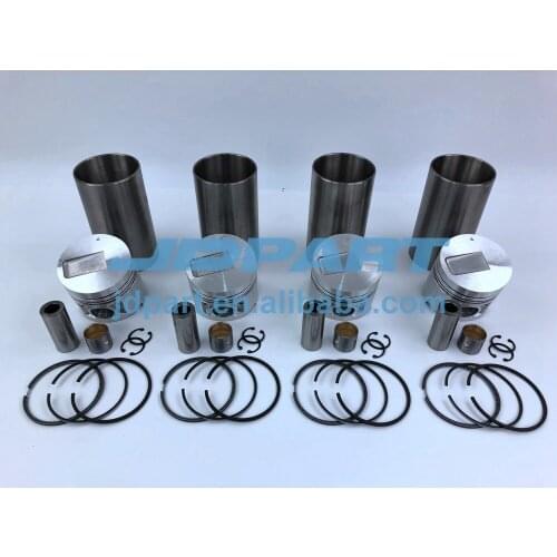 New S4Q2 Liner Kit Piston + Rings + Liner For Mitsubishi Engine