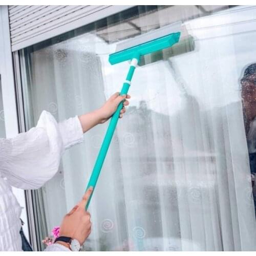 Cleaner Telescopic Glass Wiper magnetic Window Cleaner Brush Long Handle Silicone Rotating Head Cleaning Tools limpia cristales