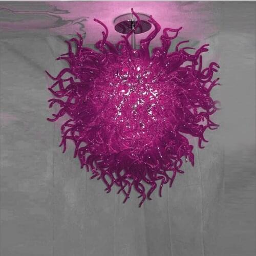 Wholesale Wedding Design 2019 the best new Designed Blown Glass Chandelier Free Air Shipping Staircase Long Chandeliers