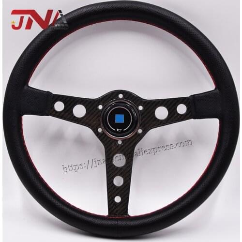 Carbon Fiber Spoke Steering Wheel Car Part for Universal Racing Auto turning wheel