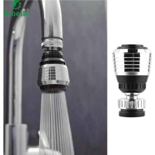 SBLE 360 Degree Water Swivel Head Adapter Saving Tap Faucet Aerator Connector Nozzle Filter Mesh Home Hotel Adapter